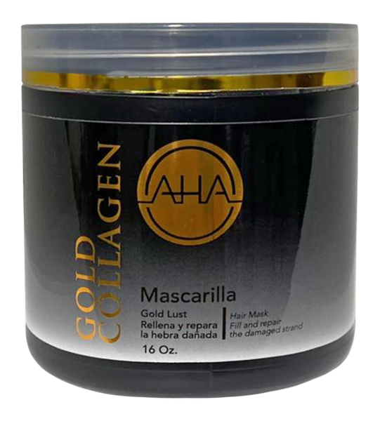 AHA Gold Collagen Mascarilla 16 oz