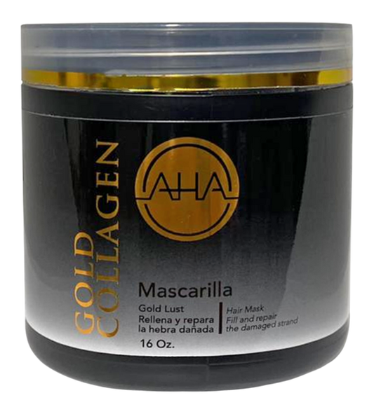 AHA Gold Collagen Mascarilla 16 oz